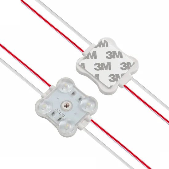 Waterproof DC 12V LED Module SMD 2835 with Injection 4 Lens White LED Module for Advertising Light Box - Image 3