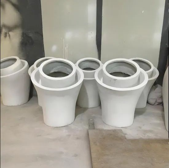 Customized Fiberglass Flower Pots with Double Mouths MOQ 5PCS Origin China Size Customized 3D Drawings Yes Style - Image 6