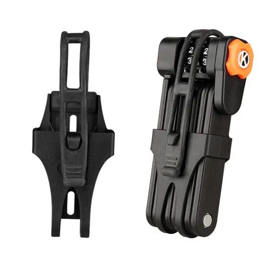 Yh1824 Steel Combination Folding Bike Chain Lock Cylinders Joint Lock - Image 1