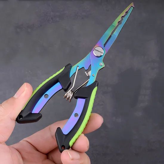 Multi-Functional Fishing Pliers with Line Cutter and Crimping Tool - Image 3
