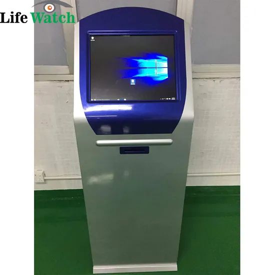 Bank Self-Service Payment LCD Interactive ATM Kiosk Totem Origin Shenzhen Model NO. LW22ST Dimension 22-Inch Trademark - Image 4