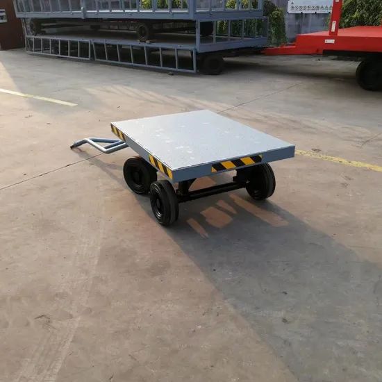 European Type Single Axle Plant Trailers Flat Top Trailer ATV Galvanized Plate Trailer - Image 4
