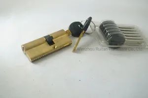 High Security Brass Computer Key Lock Cylinder Key Cylinder - Image 3