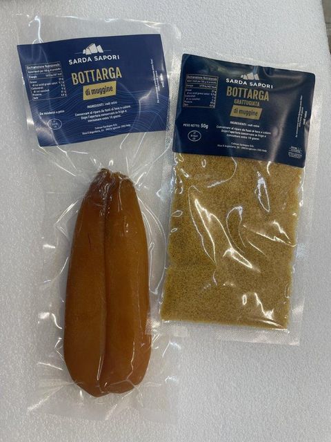 Authentic Italian Bottarga di Muggine – Whole Mullet Roe – Premium Sardinian Product – Air-Dried – 130–170g - Image 2