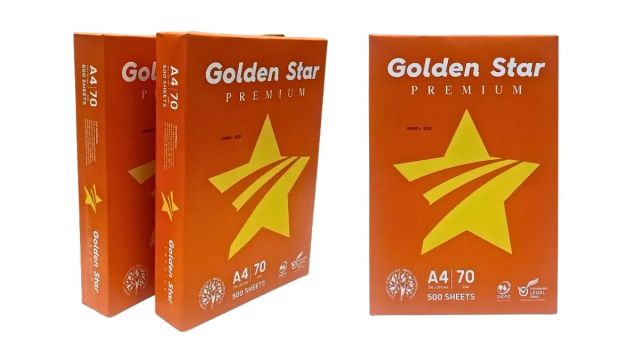 Premium Golden Star Copier Paper 70gsm 75gsm 80gsm For Sale Smooth Surface High Brightness And Excellent Print Quality Ideal For Office Use Buy Today Fast Delivery - Image 4