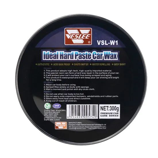 EXW Good Performance Oil Stain Resistance Car Wax Polish Volume 300g MOQ 3000PCS Brand Veslee Use Anti-Static Service - Image 2