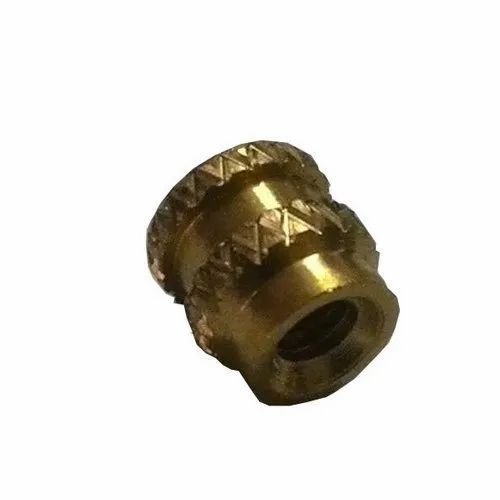 Threaded Brass Inserts, Packaging Type: Packet Material Brass Packaging Type Packet Surface Treatment Coated Features Corrosion - Image 1