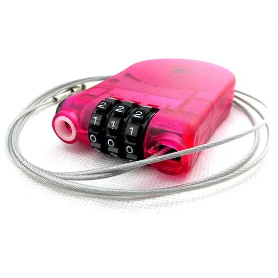 New Model Bike Lock Abrasion Steel Frame Multifunctional Password Bike Locks - Image 4