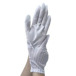 PVC Dotted Cleanroom Safety Work Gloves - Image 2
