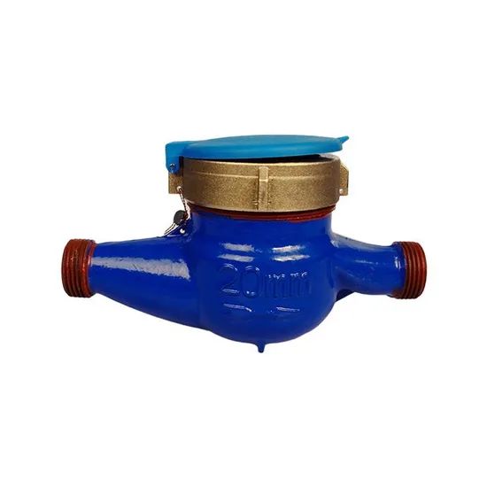 Lxsg 20e Bsp Thread ISO 4064 Class B 20mm Cold Brass Multi Jet Water Meter - Image 2