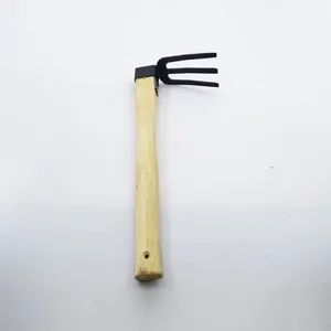 Mini Digging Tools 38cm Length Customizable Hoe Rake Cultivator Pick - Image 6