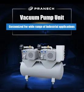 Double Stage Rotary Vane Vacuum Unit Weight 52kgs Origin China Model NO. RVP2 Noise 72 dB(a) Motor Power 4 Kw Trademark PRANSCH - Image 2