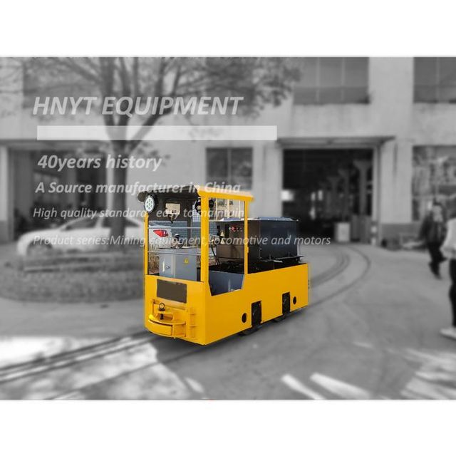 2.5 ton underground mine locomotive powered by battery - Image 2