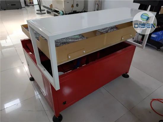 Automatic Crystal Stone Modify Rhinestone Transfer Paper Brushing Shaking Machine Brush Hot Fix Rhinestone Motif Making Machine - Image 4