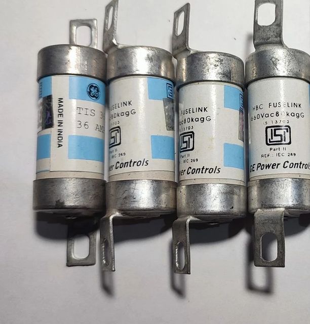 36 A HRC Fuse, 10A Brand HBC Material MS Color Silver Type HRC Fuse Size Standard Power Rating 80k Voltage 660 V, 660 - Image 3