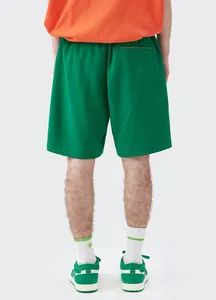 Custom Logo Knitted Cotton Unisex Gym Shorts Xs-3XL 35x25x3 0.5kg MOQ100 15D - Image 4