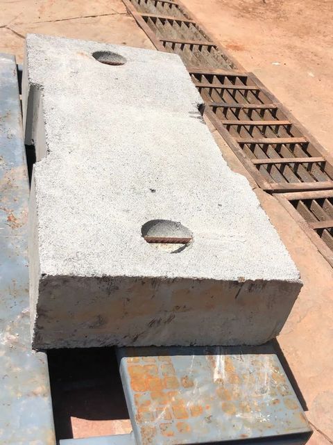 Precast Concrete Slabs Color Any Shape Rectangle Material Concrete Coverage Area 900x600 Thickness 100/150/200mm Size - Image 1
