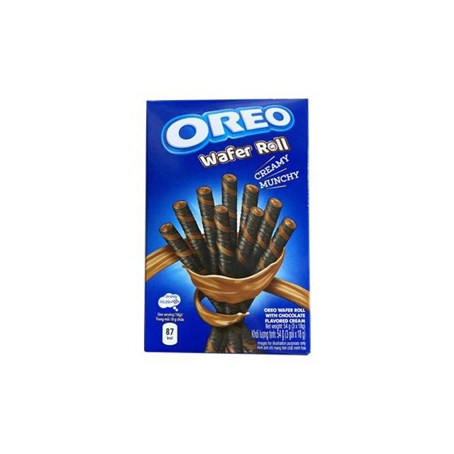 Oreo Wafer Roll Chocolate 54g Brand Name Oreo Place of Origin - Image 1