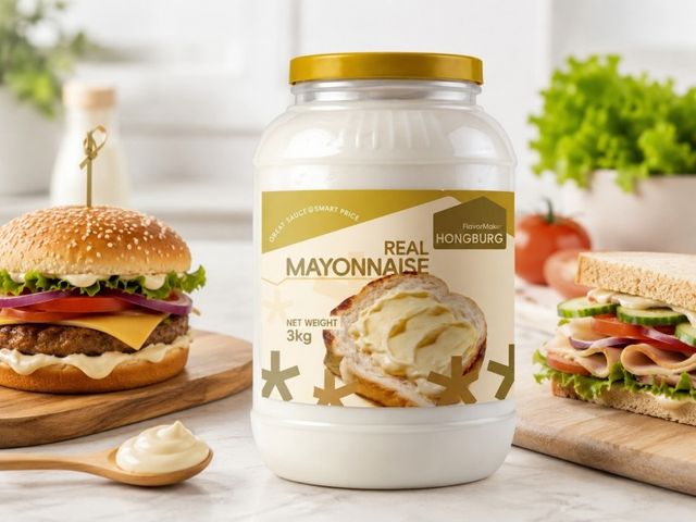 Creamy Smooth Real Mayonnaise for Sandwiches and Burgers - Image 1