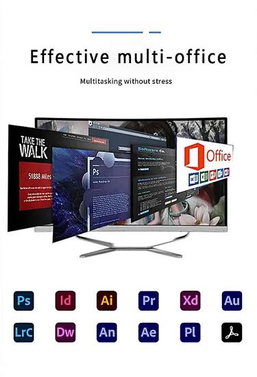 27 Inch Cheapest Computer 75Hz 144Hz Gaming Curved Screen - Image 5