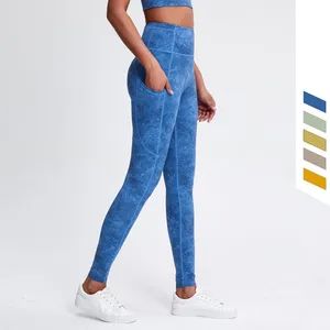 Women's High Waist Comfort Soft Yoga Sports Pants Stretchy Compression Yoga Pants - Image 5