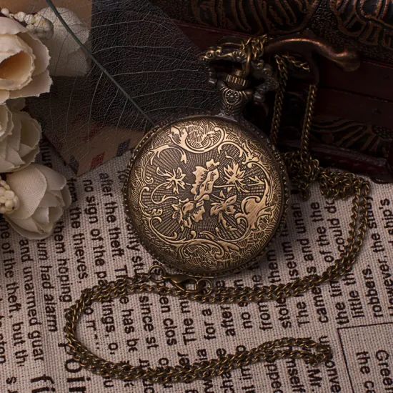 Hot Selling Metal Quartz Pocket Watch - Image 1