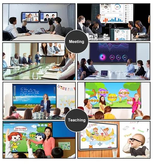 Dual System 65" IR Pen or Finger Touch Smart Board All in One USB Interactive Whiteboard Manufacturer - Image 5