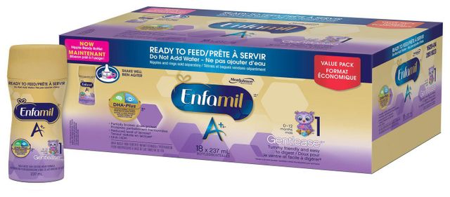 Enfamil NeuroPro Gentlease Baby Formula 35.2 Oz Pack Easing Fussiness Crying for sale - Image 4