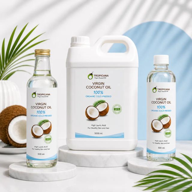 Virgin Coconut Oil 500ml Organic Yes Shape Liquid Oil Origin Indonesia Form Clear Liquid Port All of Indonesia Texture Smooth and Light - Image 1