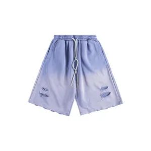 Custom Draw String Blank Acid Wash Shorts Sun Fade Shorts Type Pants Size Custom Pattern Logo Origin China Gender Unisex - Image 4
