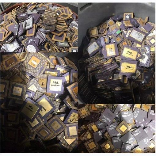 Ceramic CPU Scrap with gold pins/ / Processors scrap/Intel Pentium Pro Ceramic at wholesale price - Image 5