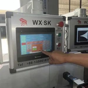 Sk Professional Bus Type Plastic Small Three Side Sealing Plastic Candy Bag Production Automatic Pouch Making Machine - Image 2