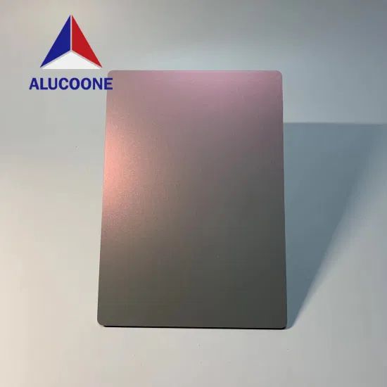 Chameleon PVDF Exterior Cladding Aluminium Composite Panel Coating PVDF Open Opening Width 550-2030mm Thickness 2-15mm Model NO. - Image 1
