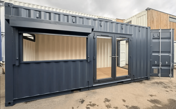 10ft x 8ft Custom Shipping Container Conversion – Portable Building for sale - Image 3