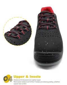 New Mould Shoes Work Boot with Light Weight Insoles PU Gender Male Catagory S3 Model NO. 882 Material Leather Origin P R China - Image 3