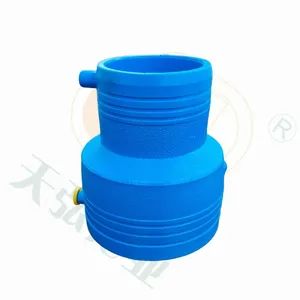 Durable HDPE Blue Electrofusion Reducer for SDR11 PE Pipes Pressure Pn16 Trademark L&Y Head Type Annulus Raw Material - Image 3