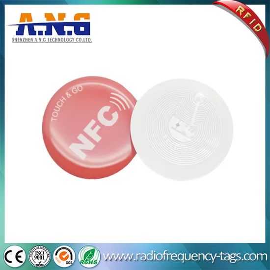 OEM Customized Mini Round RFID Epoxy Card for Access Control - Image 1