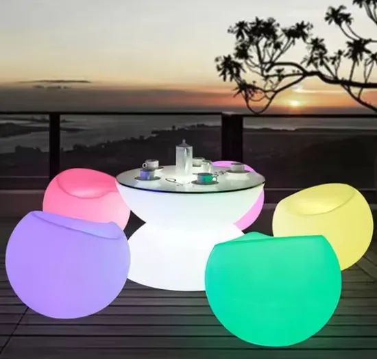 Argb Color Changing Remote Control Event & Party Supplies Furniture Bar Coffee Table - Image 2