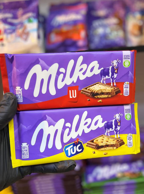 MOST DELICIOUS MILKA FLAVORS 90g,95g MILK CHOCOLATE BARS NEW MILKA FLAVORS BISCOFF ON SALE - Image 3