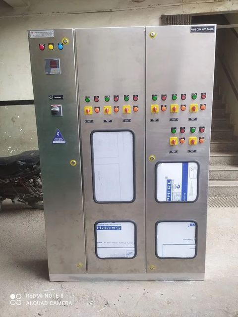 Distribution Panels Brand CAPRO MCB All Types IP Rating IP44 Power 440 Volt Material Mild Steel Fault Level Test 50 Ka Automation Grade - Image 4