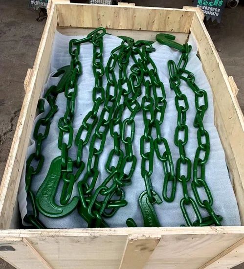 Container Transport Lashing Chain with Hook Tie Down Binder Chain from ...