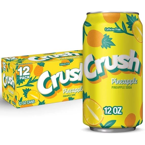 CRUSH PINEAPPLE CN, 12OZ/12PKX2 - Image 1