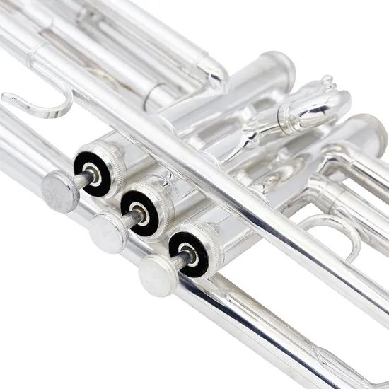 Professional Silver Plated Trumpet - Image 4
