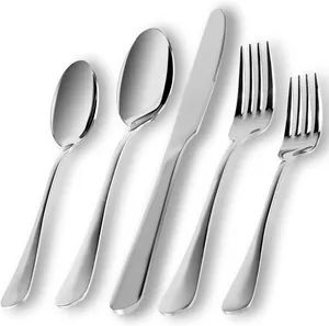 Stainless Steel Cutlery Flatware Silverware Set - Image 1