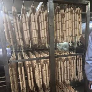 Full Automatic Sausage Meat Food Continuous Thermoforming Forming Packing Line Vacuum Sausage Machine Packaging Machine - Image 5