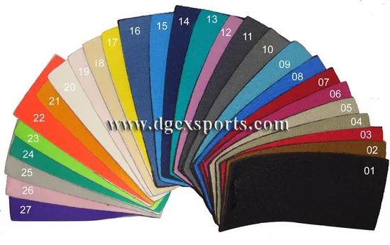 Embossing Neoprene Fabric for Sport Support Origin China Model NO. CM017 HS Code 4002499000 Transport Package Roll Color Black Rubber - Image 4
