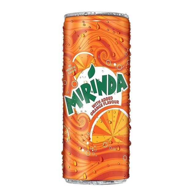Mirinda Orange Soft Drink Can 330ml Original Citrus Flavour Carbonated Beverage Premium Quality Ideal For Party Celebration And Aluminum Cans Beverage Package Soft Drink Energy Drink Cans Standard 330ml for Sale - Image 5