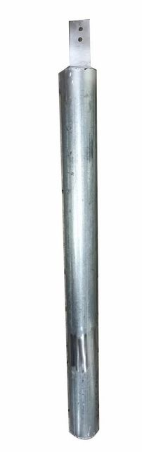 Galvanized Iron GI Earthing Rod Length 3 m Diameter 35 mm Base Shape Round Material Galvanized Iron Usage/Application Used For - Image 3