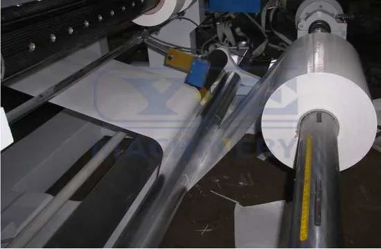 Vertical Plastic Film/ Paper Slitting and Rewinding Machine - Image 3