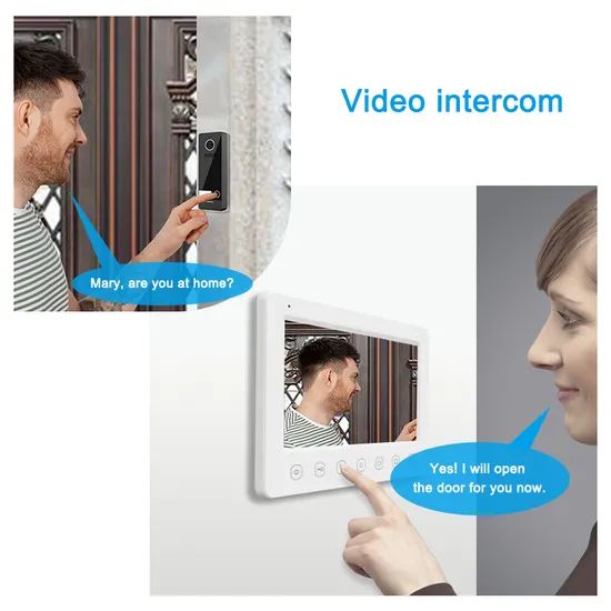 CVBS Home Security 7 Inches Video Door Phone Interphone Doorbell - Image 4